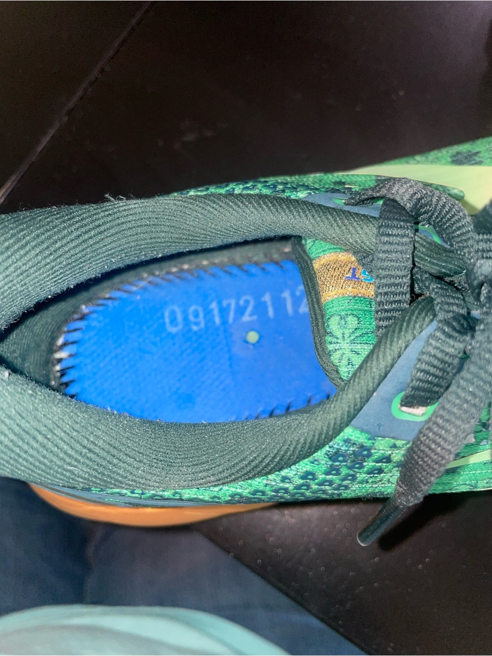 Womens Brooks Ghost 14 Run Lucky St.Patricks Day Green Running Shoes Sz 8 EUC - Picture 7 of 9